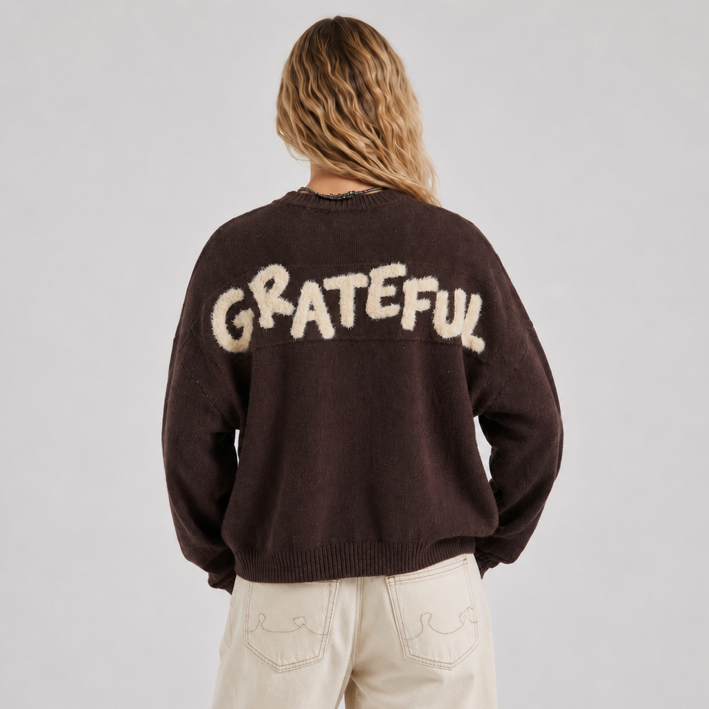GRATEFUL FUR SWEATER alternate